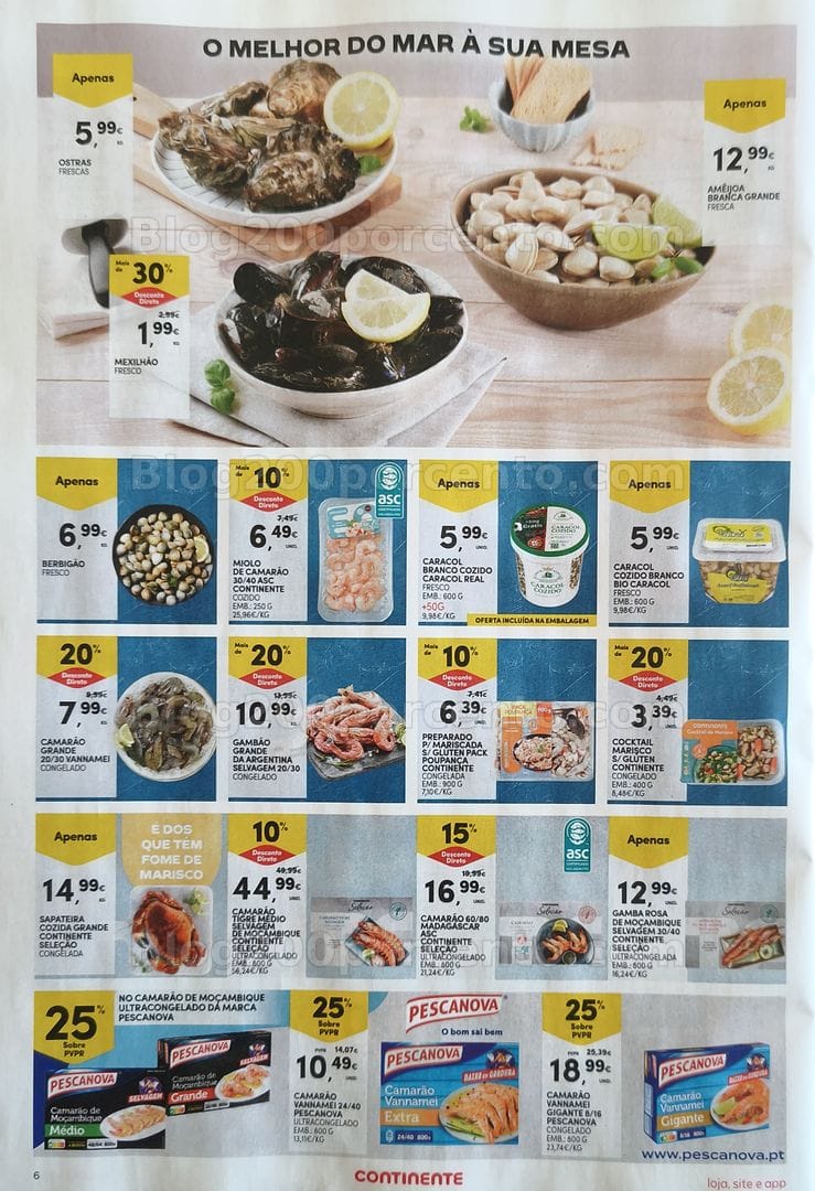 Antevisão Folheto CONTINENTE Promoções de 7 a 13 julho